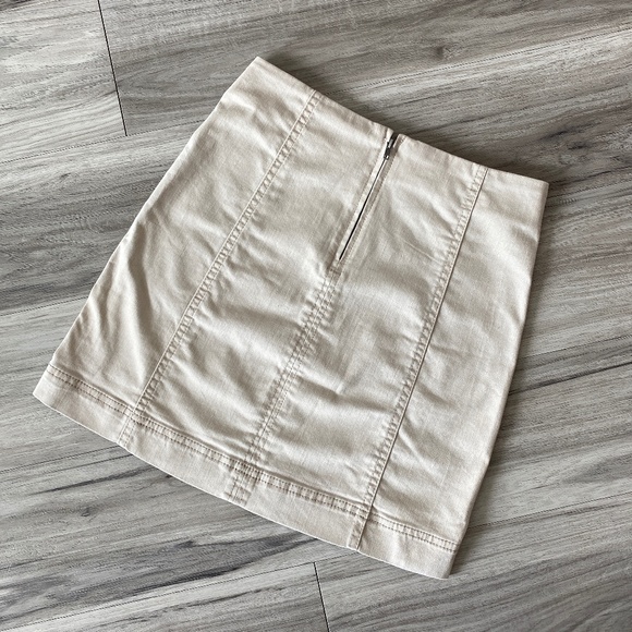 American Original Rewash Brand Khaki Skirt Size Size 3/26 - Picture 2 of 5